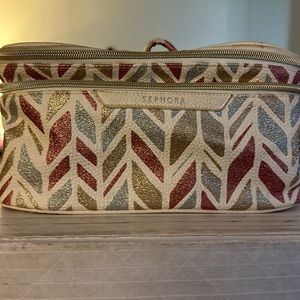 Sephora Glitter & Shine Makeup Bag